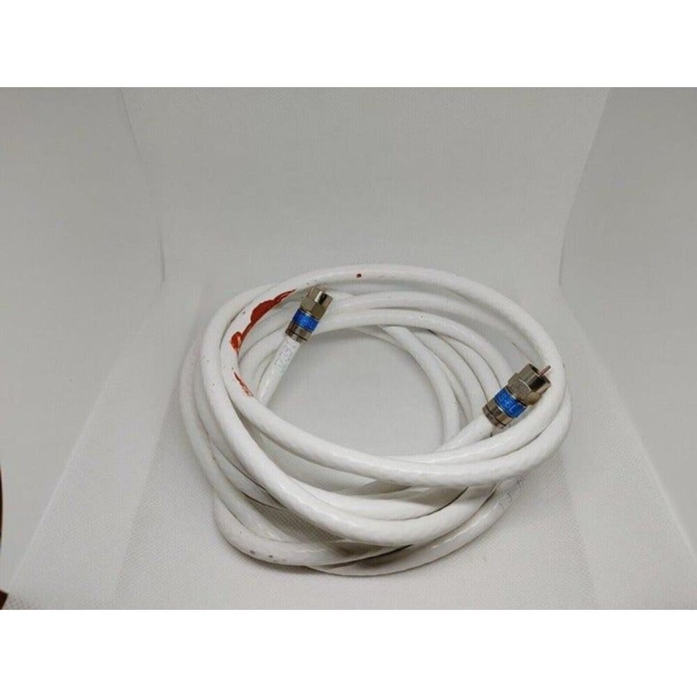 RG6 Coaxial Quad Cable Extension Coax Dual Shielded Wire TV Antenna